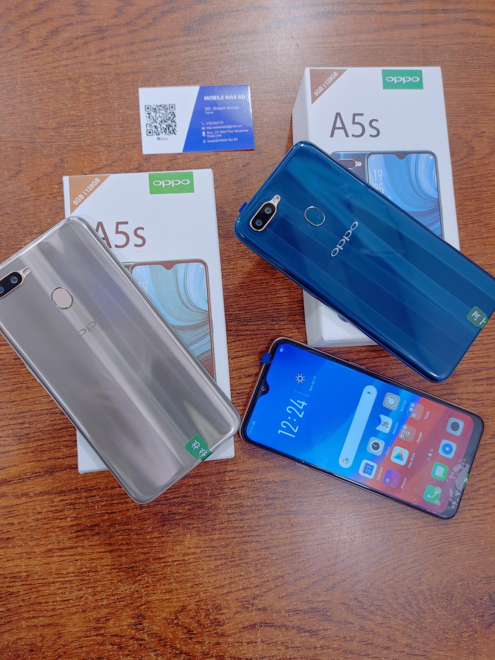 Oppo A5s.....6/128 gb.....7000 Tk - Image 2